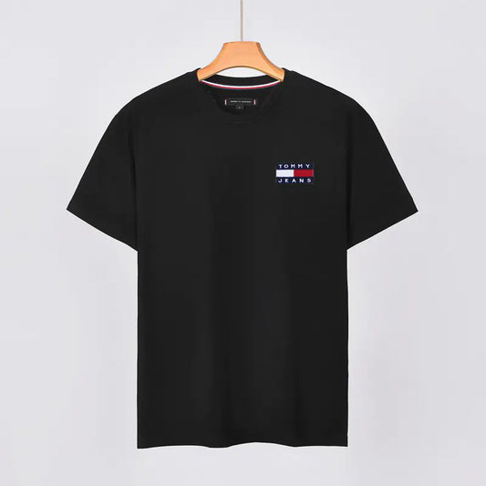 Tommy Men's Short Sleeve Cotton Crew Neck T-Shirt