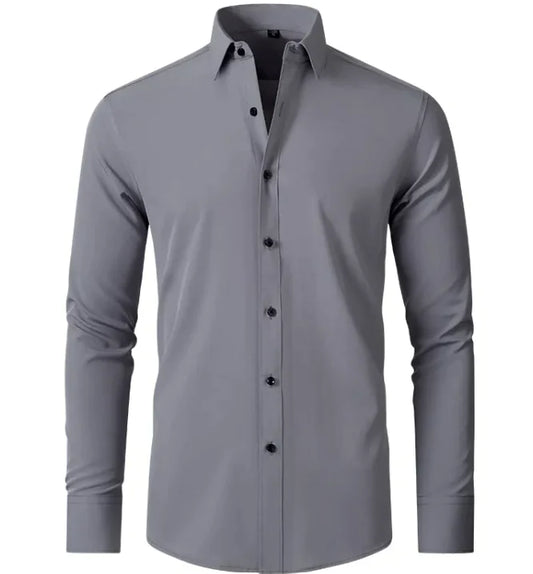 Men's Wrinkle-Free Elastic Business Shirt