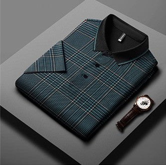 Vinton Polo Shirt - Men's Summer Ice Silk T-Shirt (One Piece)