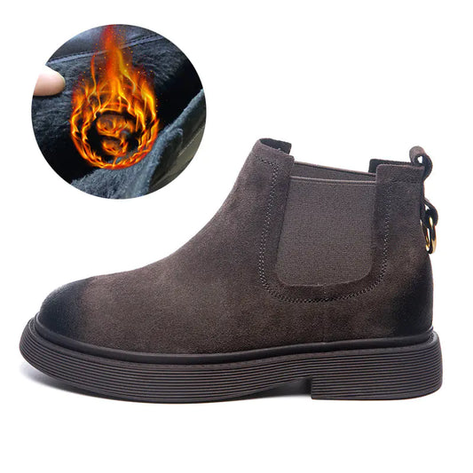 أحذية مارتن نسائية 2020، أحذية جلدية سميكة تصل إلى الكاحل