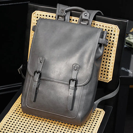 Stylish Black and Grey Men's Shoulder Backpack