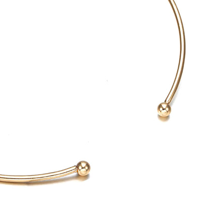 Exaggerated Sequined Necklace and Earring Set