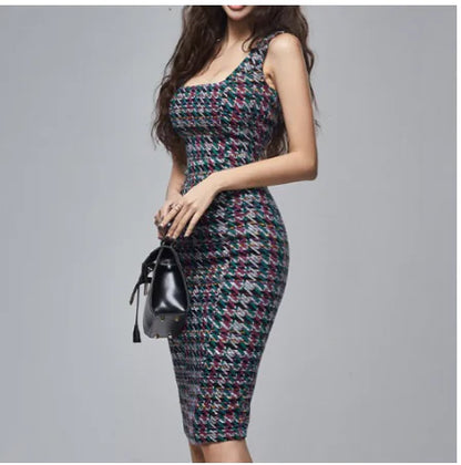 Sleeveless Dress, Chunky Knit Dress, Tank Dress