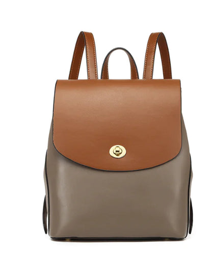 Fashionable Women's Leather Bucket Bag and Shoulder Bag