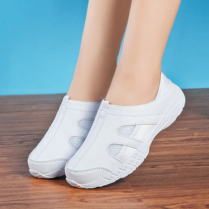 Flat Shoes, White Sneakers