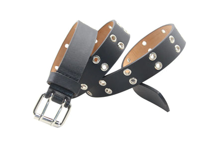 Trendy Women's Belt with Double Pin Buckle