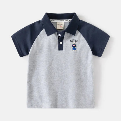 Boys' Short Sleeve T-Shirt Polo