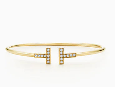 SHINETUNG S925 Fashion Bracelet & Double T Bangle