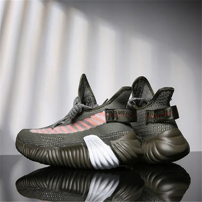 Men's Flyknit Running Shoes - Yeezy Style