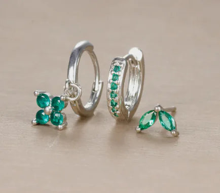 Geometric Earring Set