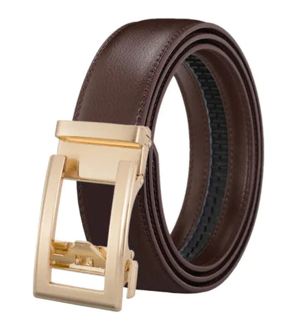 Men's Automatic Leather Belt