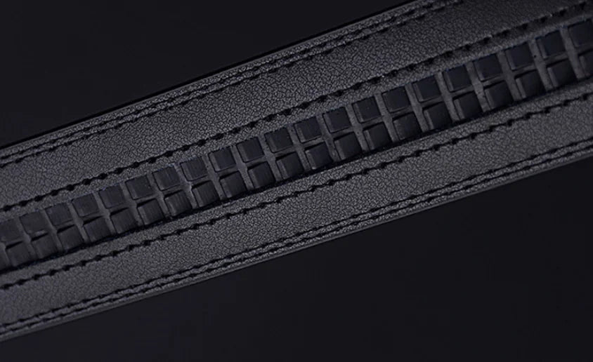 COWATHER Men's Genuine Leather Automatic Buckle Belt