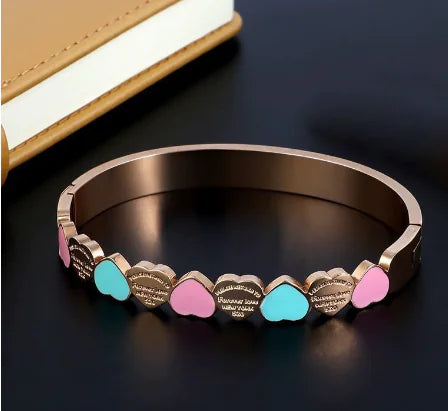 Breakfast At Tiffany's Bangle - 2024 Titanium Steel Bracelet