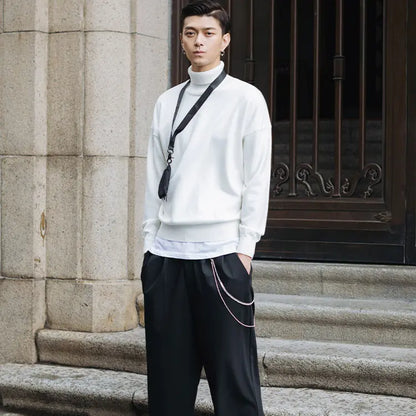 Men's Casual Slim Fit Winter Base Layer Shirt