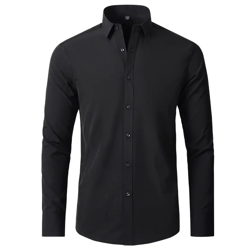 Men's Wrinkle-Resistant Stretch Dress Shirt (Slim Fit)