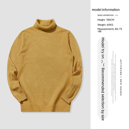 Men's Casual Slim Fit Winter Base Layer Shirt