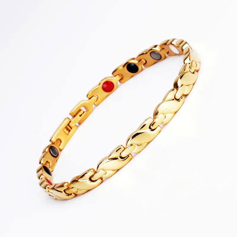 Stainless Steel Titanium Magnetic Bracelet and Bangle