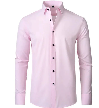 Men's Wrinkle-Free Elastic Business Shirt