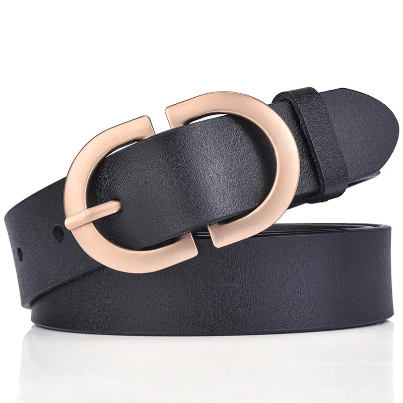 Genuine Leather Women's Belt for Casual Wear
