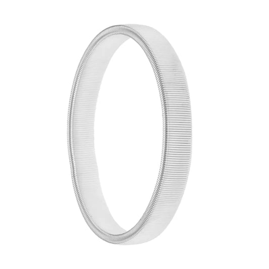 Men's Metal Spring Elastic Bangle Bracelet Armband