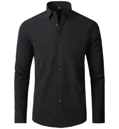 Men's Wrinkle-Free Elastic Business Shirt