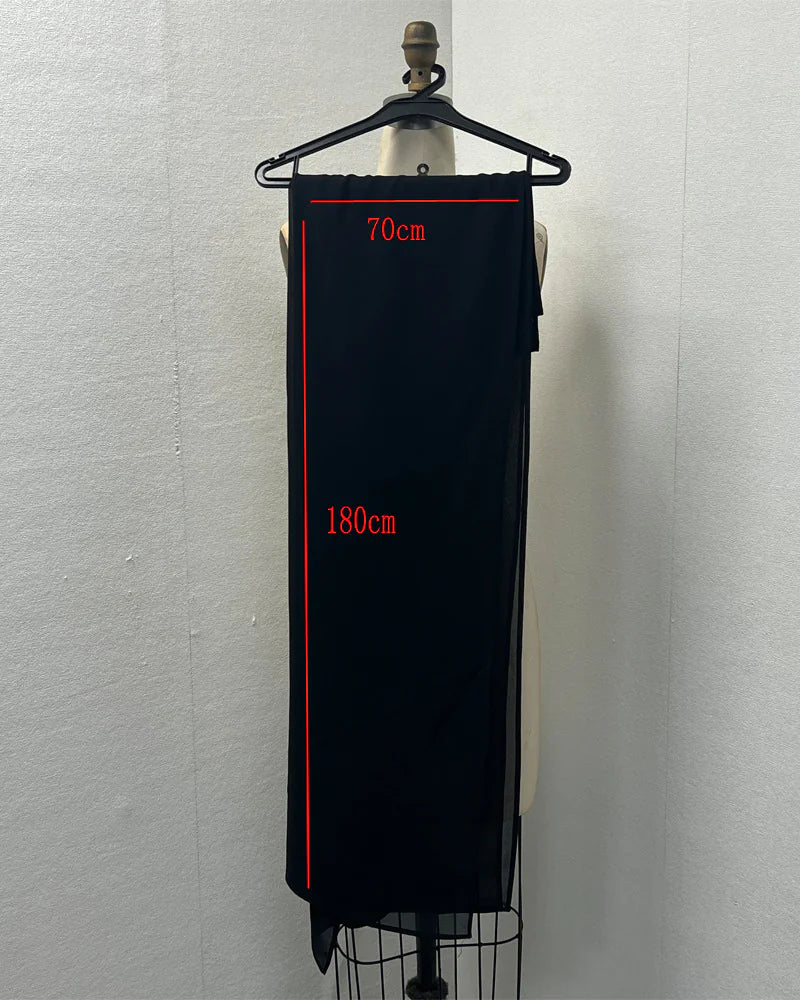 Embroidery Outerwear Abaya Robe