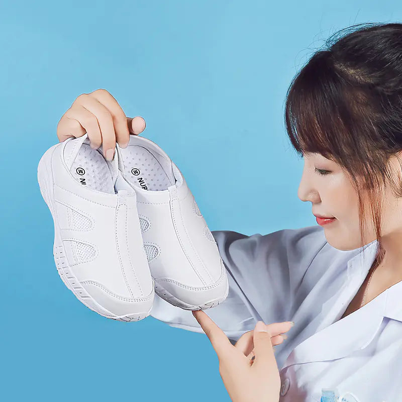 Flat Shoes, White Sneakers