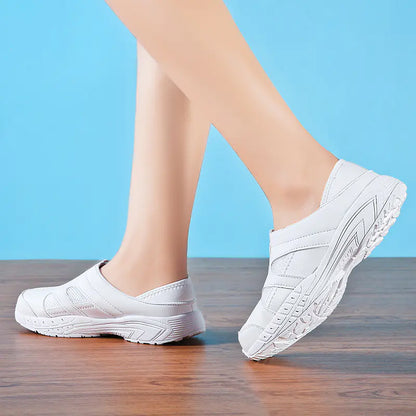 Flat Shoes, White Sneakers