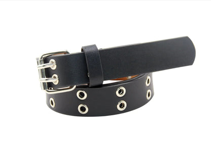 Trendy Women's Belt with Double Pin Buckle