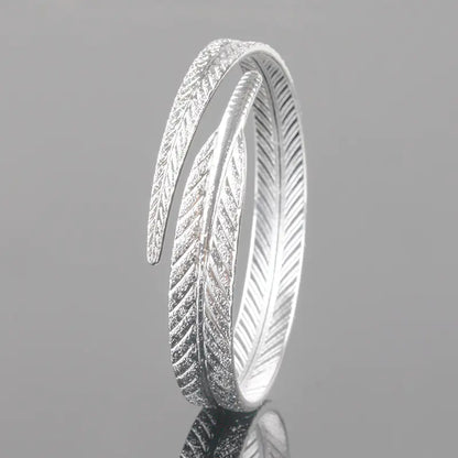Adjustable Angel Feather Bracelet and Bangle