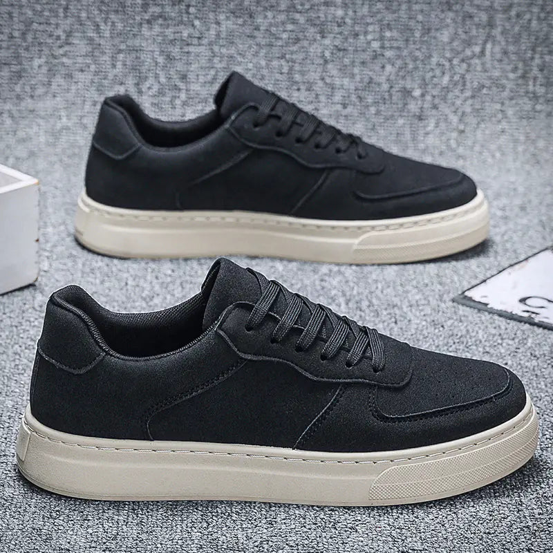 Men’s Lace-up Suede Sneakers