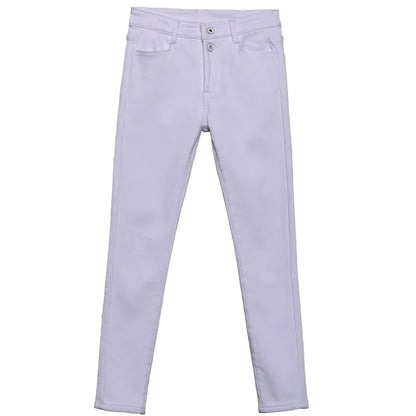 Slim White Denim Jeans for Women