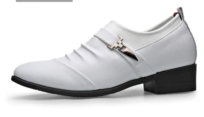 Men's Large Size Leather Formal Business Casual Shoes