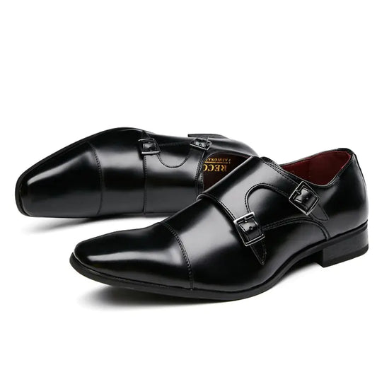 Men's Formal Leather Shoes for Cross-Border Business