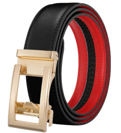 Men's Automatic Leather Belt