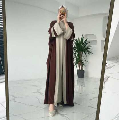 Two-Piece Abaya Long Dress