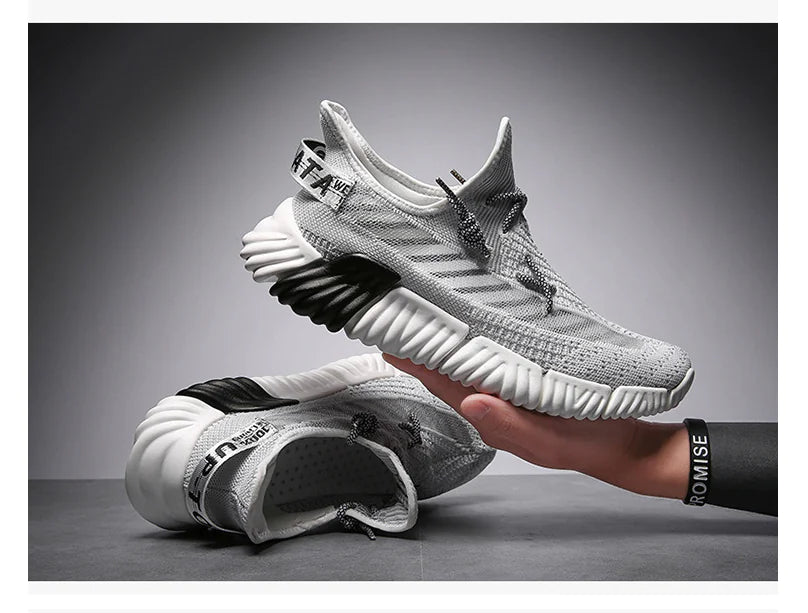 Men's Flyknit Running Shoes - Yeezy Style