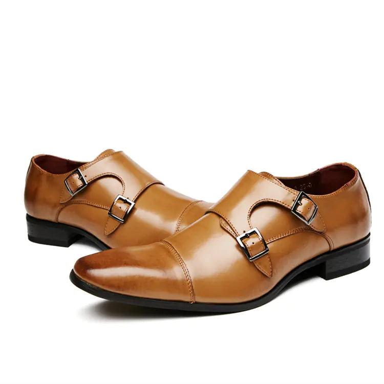 Men's Formal Leather Shoes for Cross-Border Business