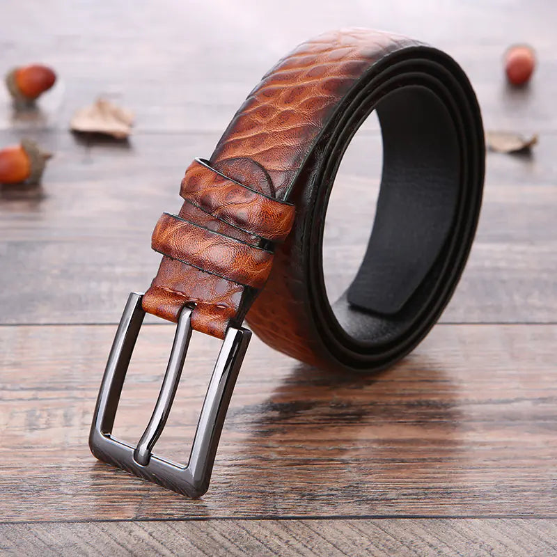 Men's Business Leather Belt - Creative Gift Idea