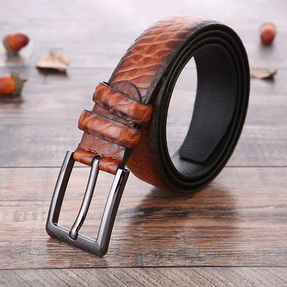 Men's Business Leather Belt - Creative Gift Idea