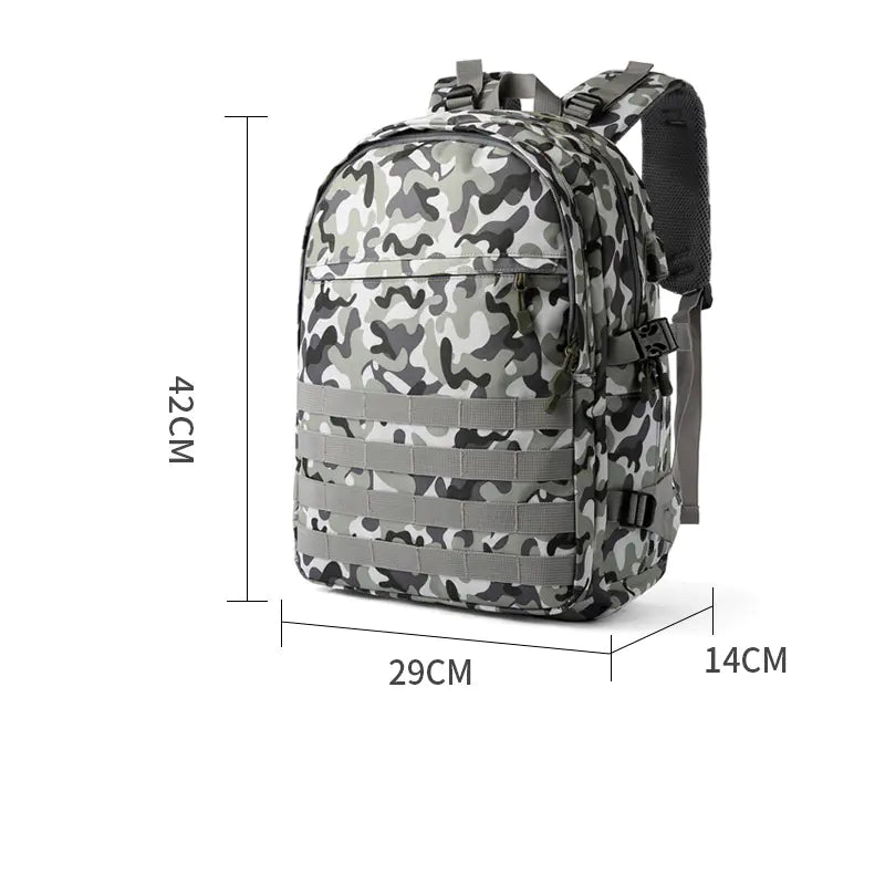 PUBG Level 3 Zipper Backpack for Men
