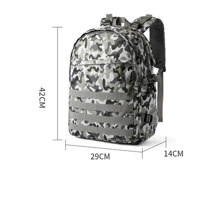 PUBG Level 3 Zipper Backpack for Men