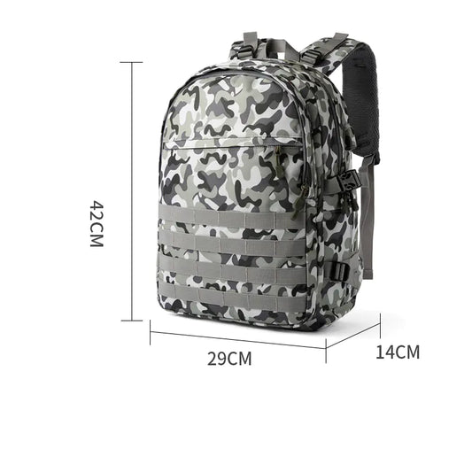 PUBG Level 3 Zipper Backpack for Men