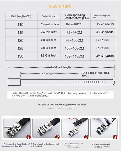 Automatic Buckle Belt