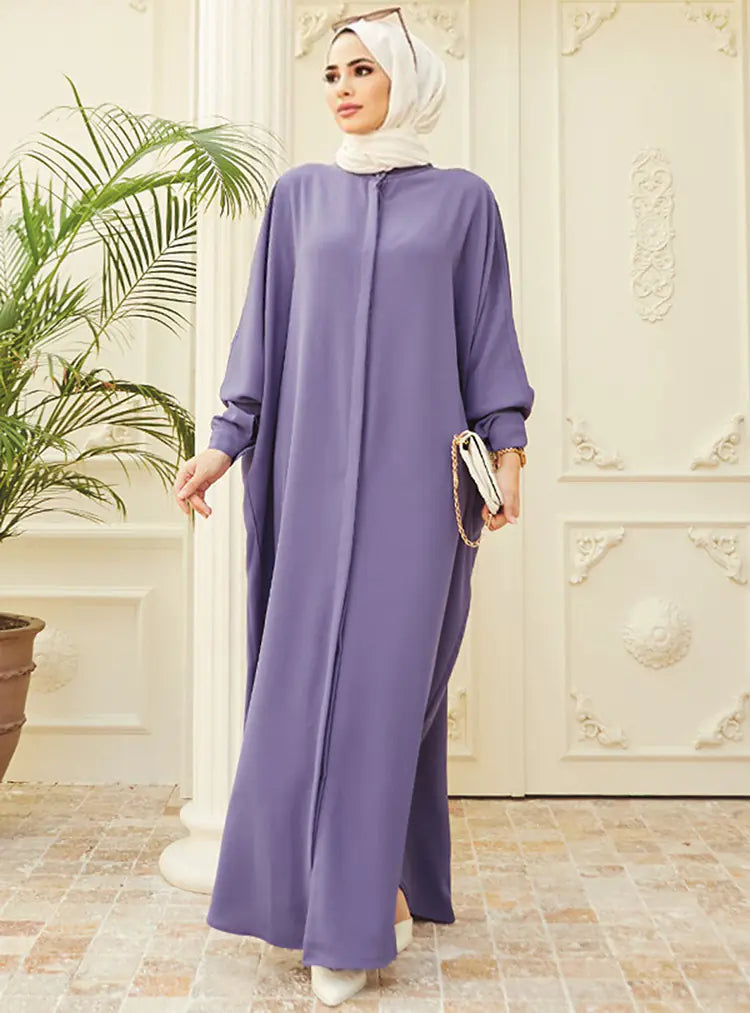 Abaya with Batwing Sleeves