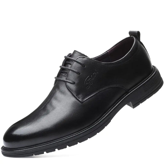 Men's Formal Leather Shoes in First Layer Cowhide