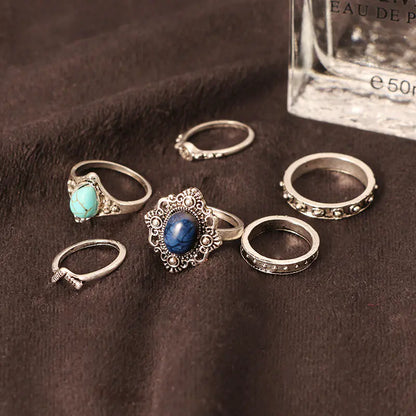 Vintage Ring Set - Six Piece Ring Collection