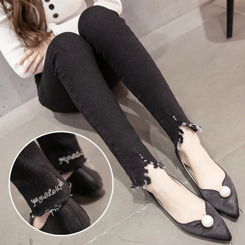 "Skinny Stretch Denim Jeans"