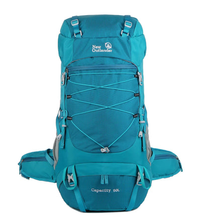 50L Large Capacity Nylon Hiking Backpack