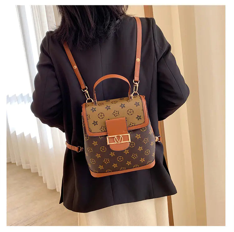 Stylish Bucket Bag and Versatile Backpack Combo